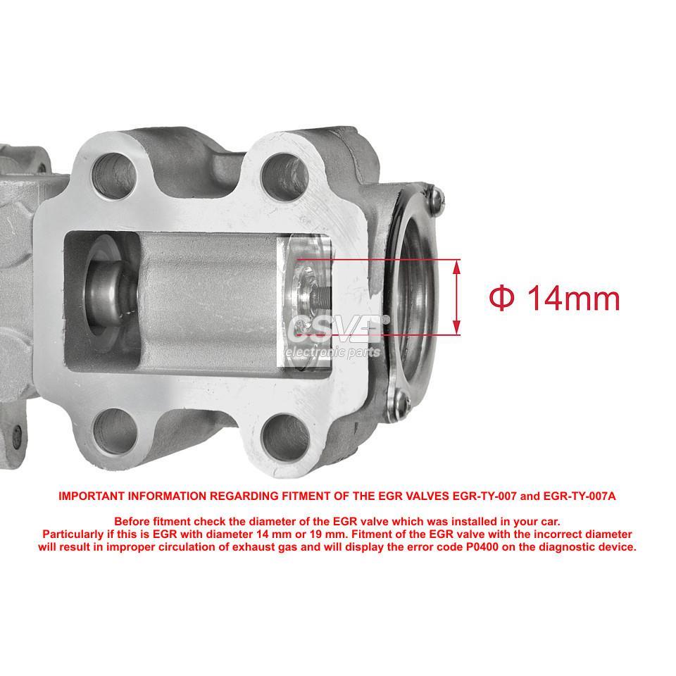 imagen (1) del producto Valvula Egr Toyota
