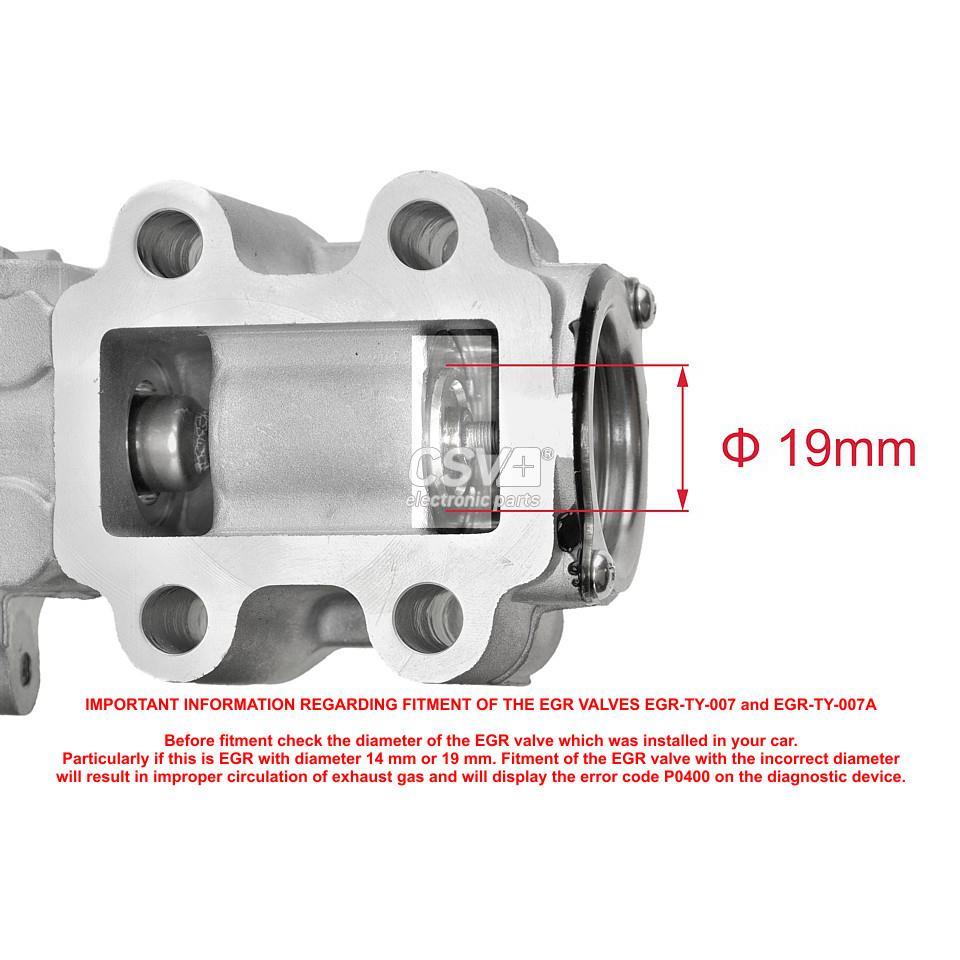 imagen (1) del producto Valvula Egr Toyota